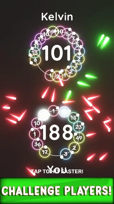 Tangkapan layar Lissajous Clicker