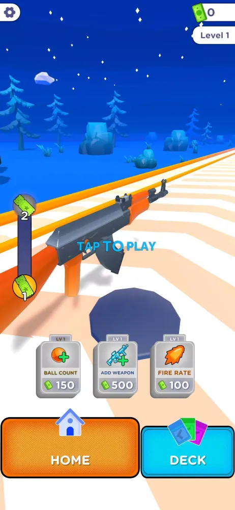 Capturas de tela do Total Gun Deck