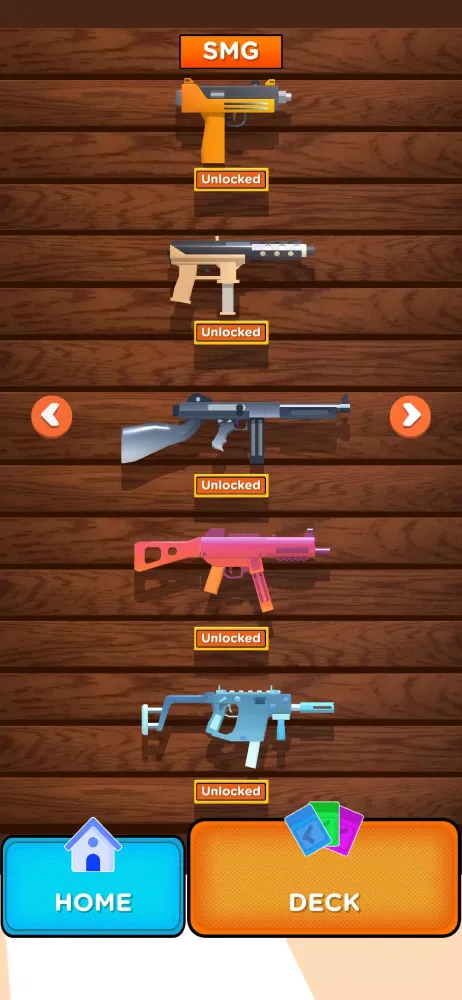 Capturas de tela do Total Gun Deck