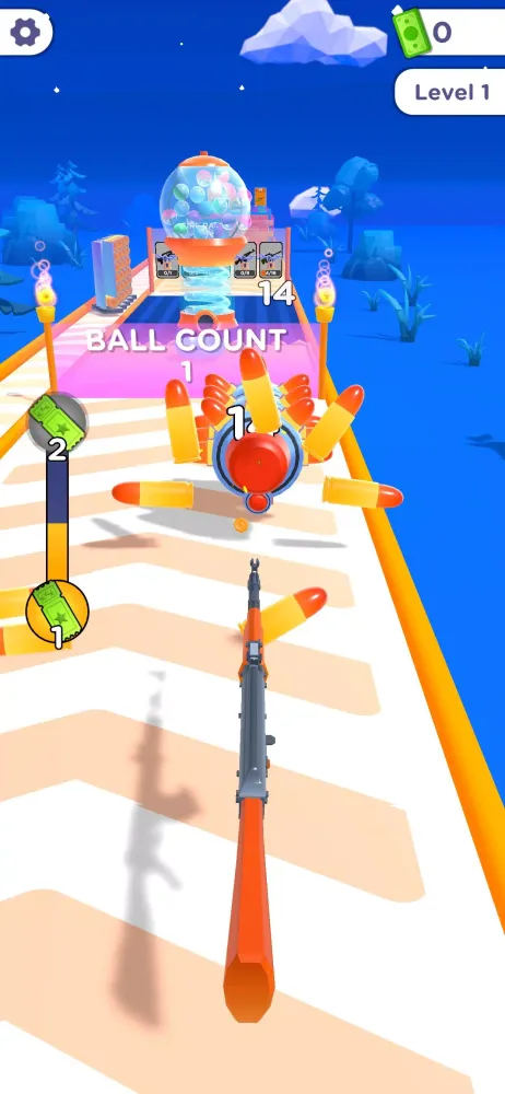 Capturas de tela do Total Gun Deck