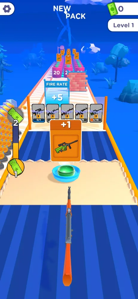 Capturas de tela do Total Gun Deck