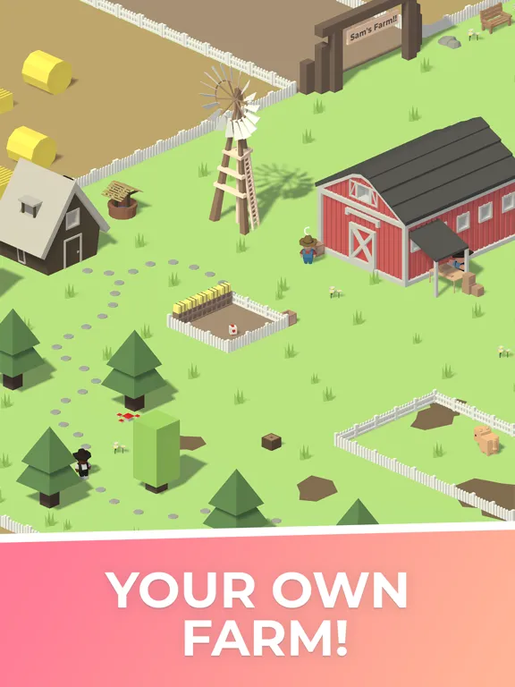 تصاویر Idle Farmyard iPad 
