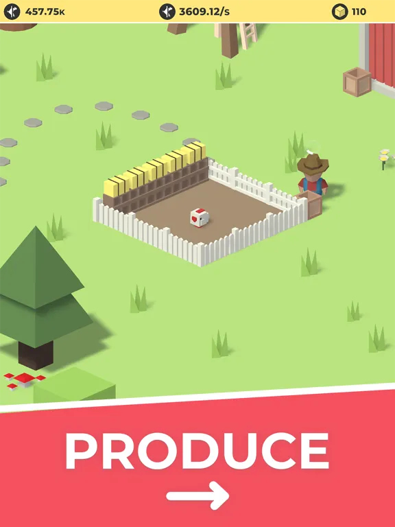 تصاویر Idle Farmyard iPad 