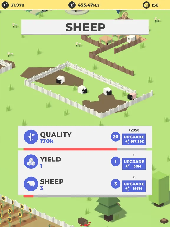 تصاویر Idle Farmyard iPad 