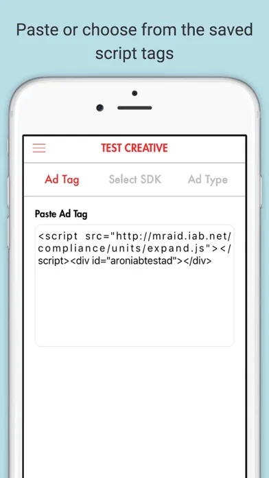 MRAID Ads SDK Tester應用截圖