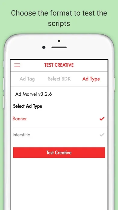 MRAID Ads SDK Tester應用截圖