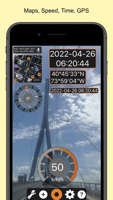 Tangkapan layar Dashcam - Car Crash Recorder