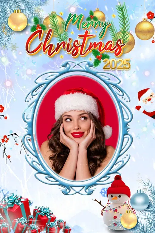 Capturas de pantalla de Christmas Photo Frame 2025