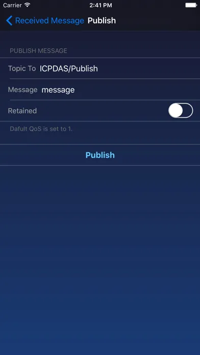 ICPDAS MQTT Ekran Görüntüleri