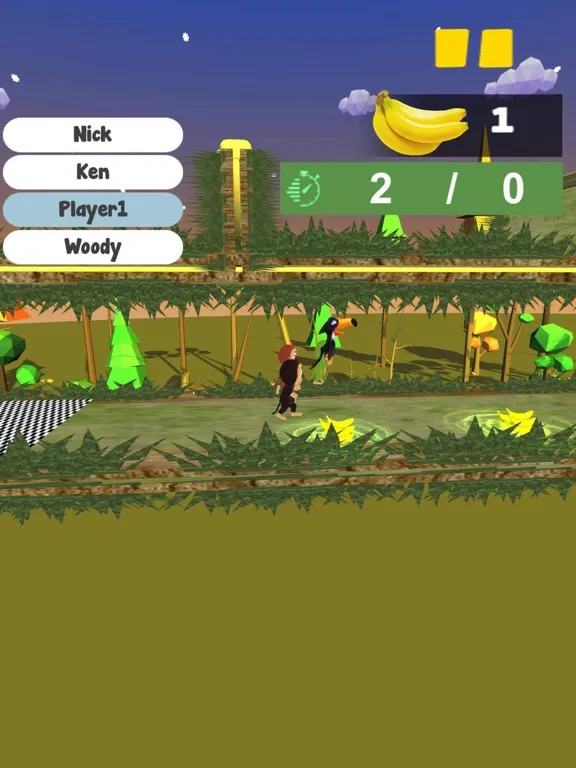 Capturas de pantalla de Jungle Rush - Run & Jump Game iPad 