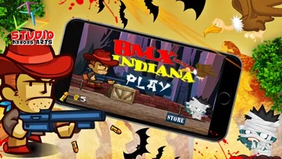 BMX Indiana Mummy Game Ekran Görüntüleri