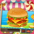 Hamburger Star Cooking Game - maker food burger for girls and boys