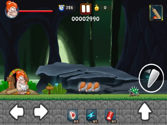 Captures d'écran de MAMA Dino Adventure : fighting hunting classic run games iPad 