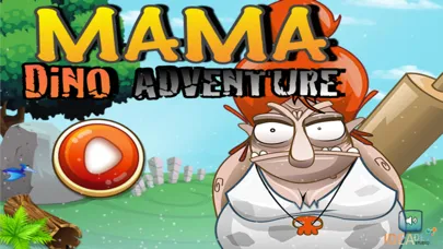 Captures d'écran de MAMA Dino Adventure : fighting hunting classic run games