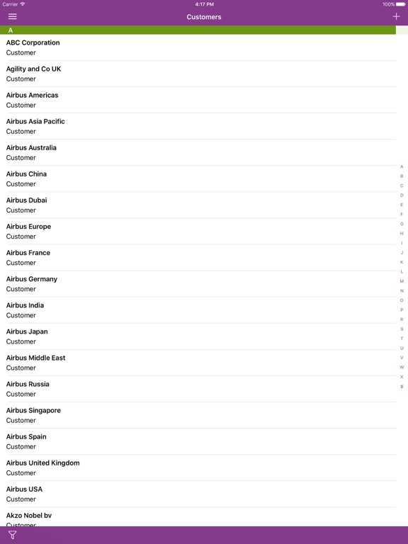 IFS CRM Companion 10 iPad 应用截图