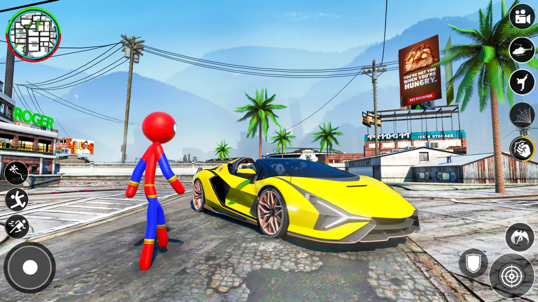 Captures d'écran de Spider Hero Man Game-Rope Hero