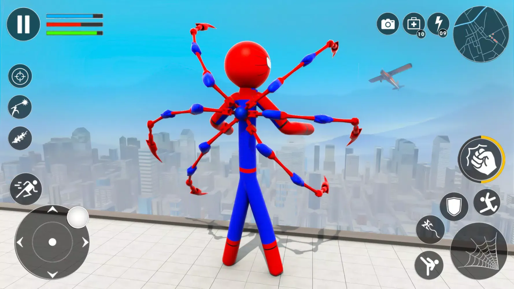 Captures d'écran de Spider Hero Man Game-Rope Hero