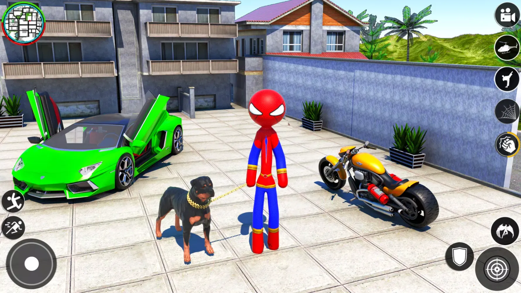 Captures d'écran de Spider Hero Man Game-Rope Hero