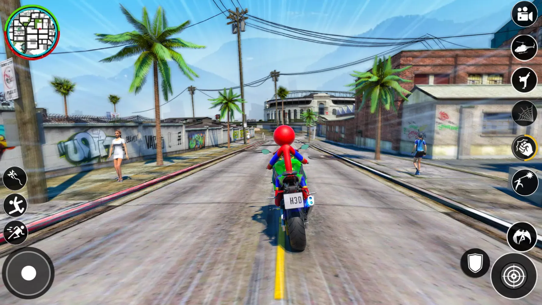 Captures d'écran de Spider Hero Man Game-Rope Hero