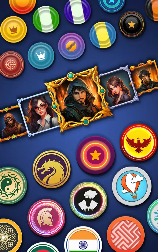 Tangkapan layar Carrom Elite - Board Game
