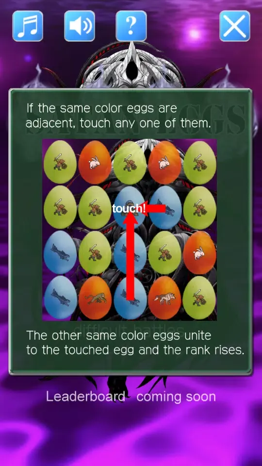Ảnh chụp màn hình của Satan Eggs