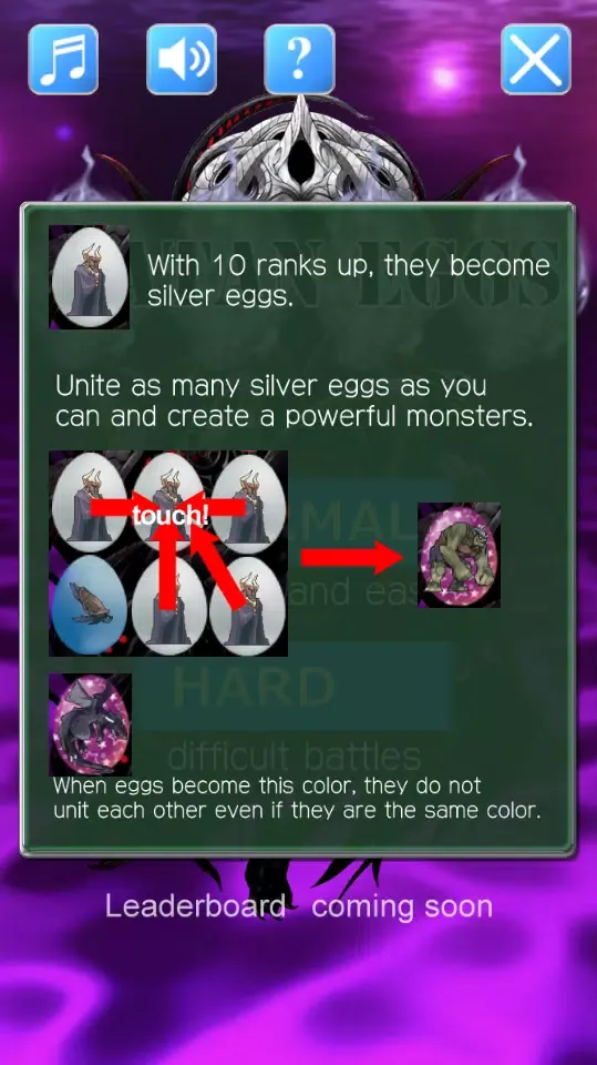 Ảnh chụp màn hình của Satan Eggs