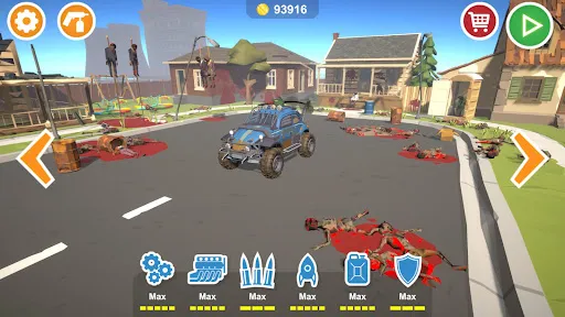 Zombie Cars Crush: Racing game Screenshots