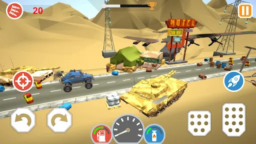 Zombie Cars Crush: Racing game Screenshots
