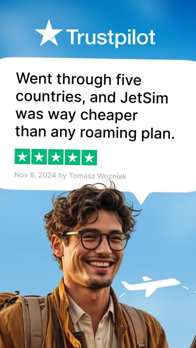JetSim: eSIM Travel & Internet应用截图