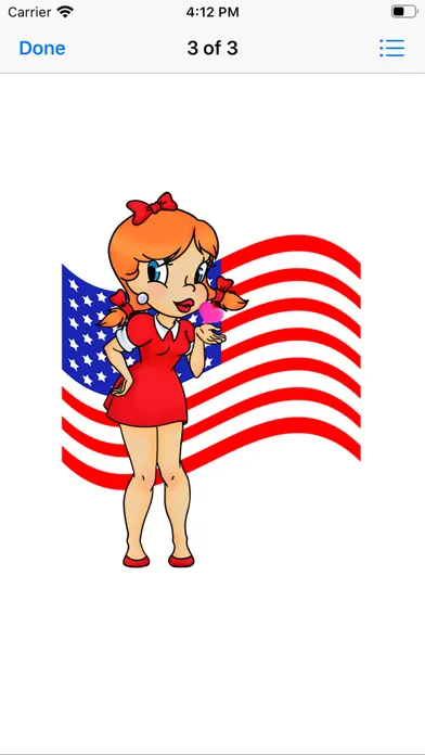 Capturas de pantalla de I Miss My Soldier Stickers