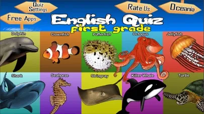 Animals Learn English - First Grade - Free Screenshots