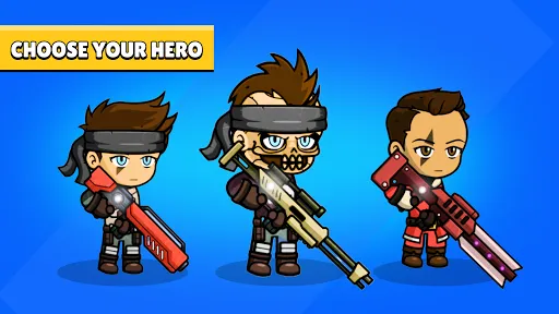 Alien Hunter: 2D Shooting Game Screenshots