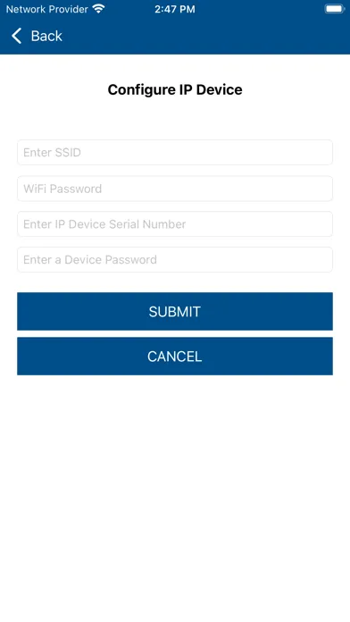 Wi-Fi Energizer Controller Screenshots