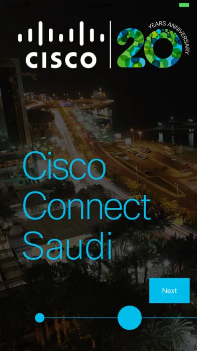 Cisco Connect Saudi 2018 Screenshots