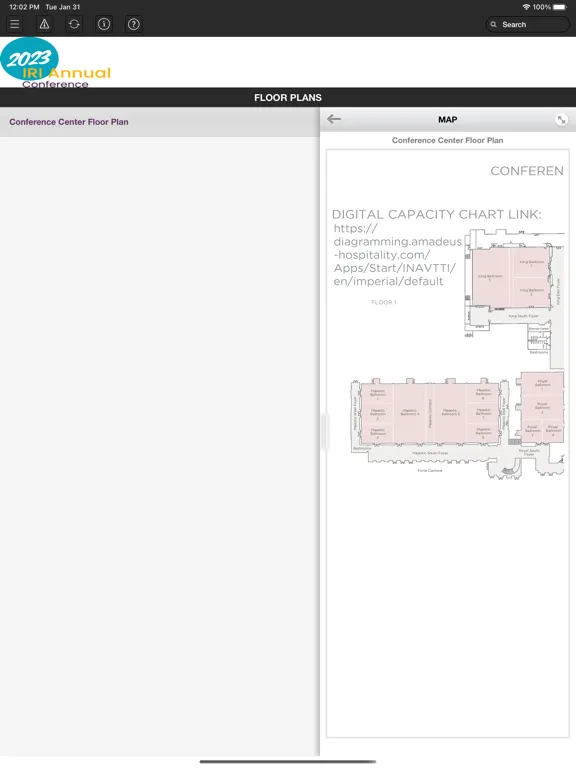 2023 IRI Annual Conference iPad 应用截图