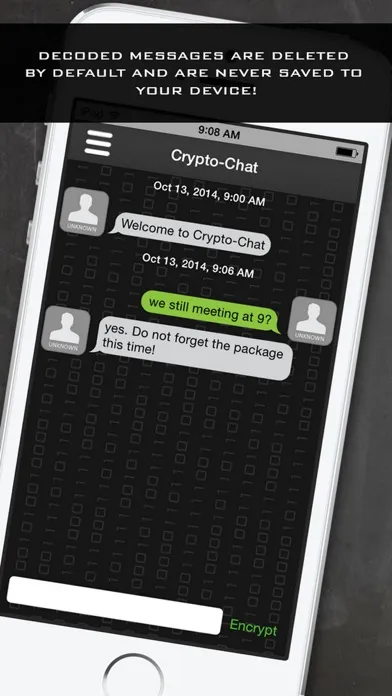 Crypto-Chat應用截圖