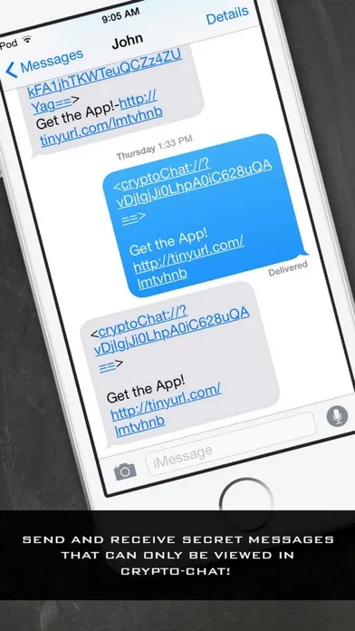 Crypto-Chat應用截圖