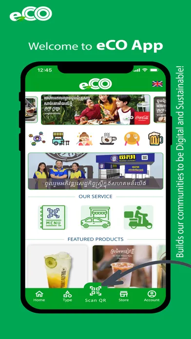 Zrzuty ekranu eCO App Digital & Sustainable