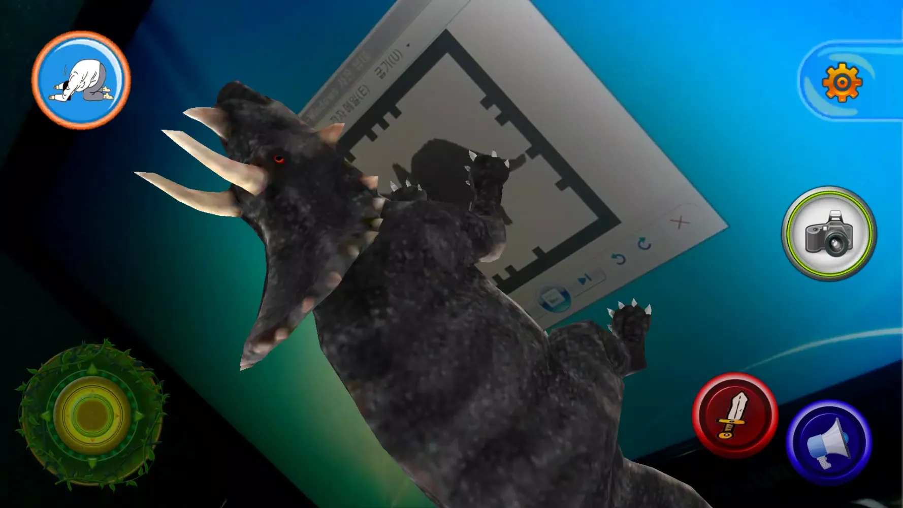 AR Dino MarkerB (+Cardboard) Screenshots