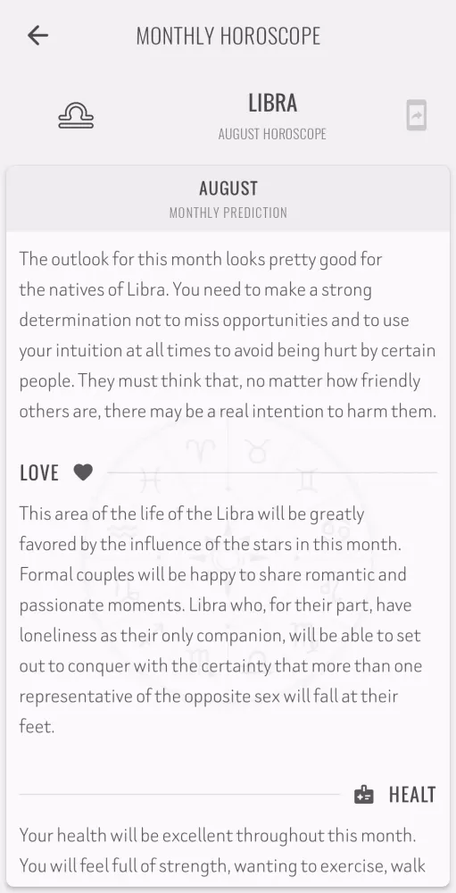 Daily Horoscope应用截图