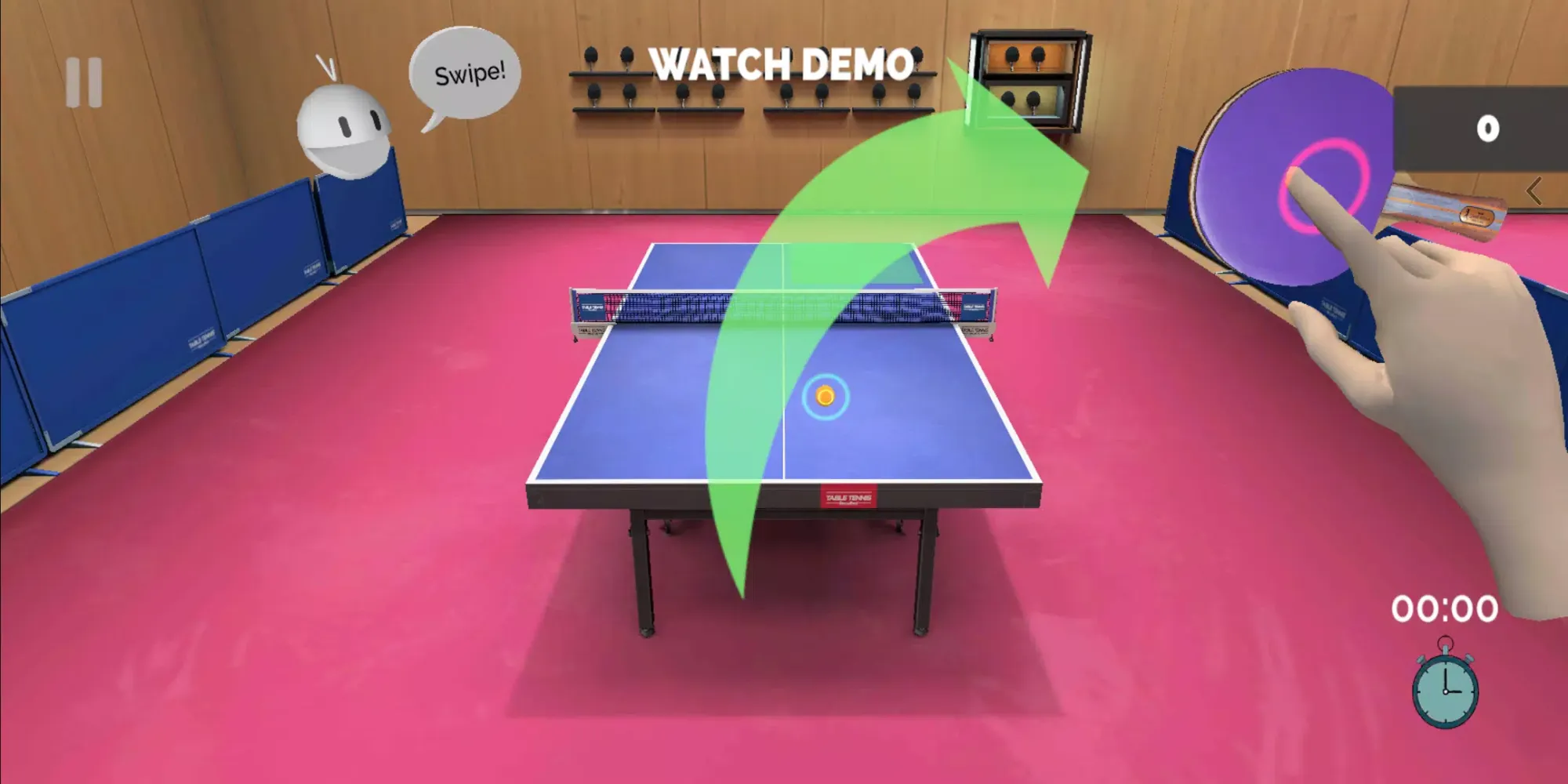 Table Tennis ReCrafted! Screenshots