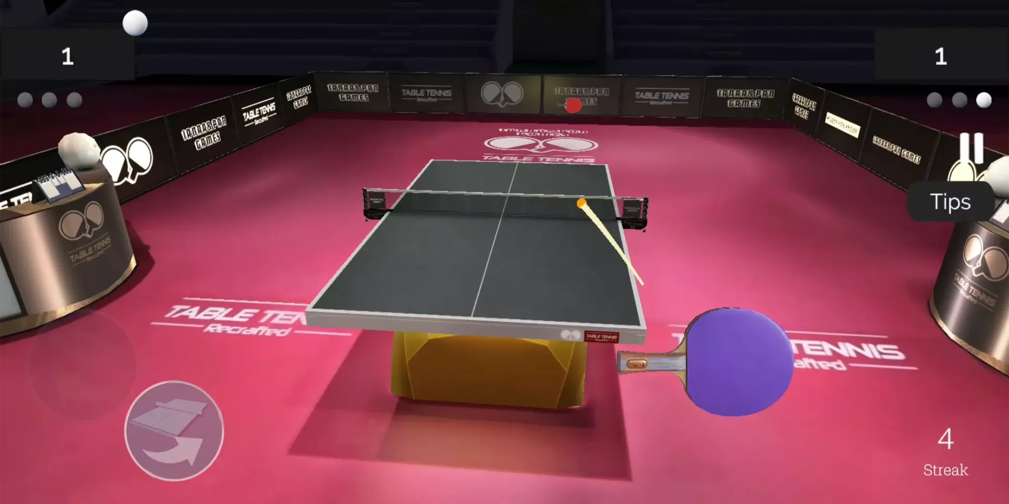 Table Tennis ReCrafted! Screenshots