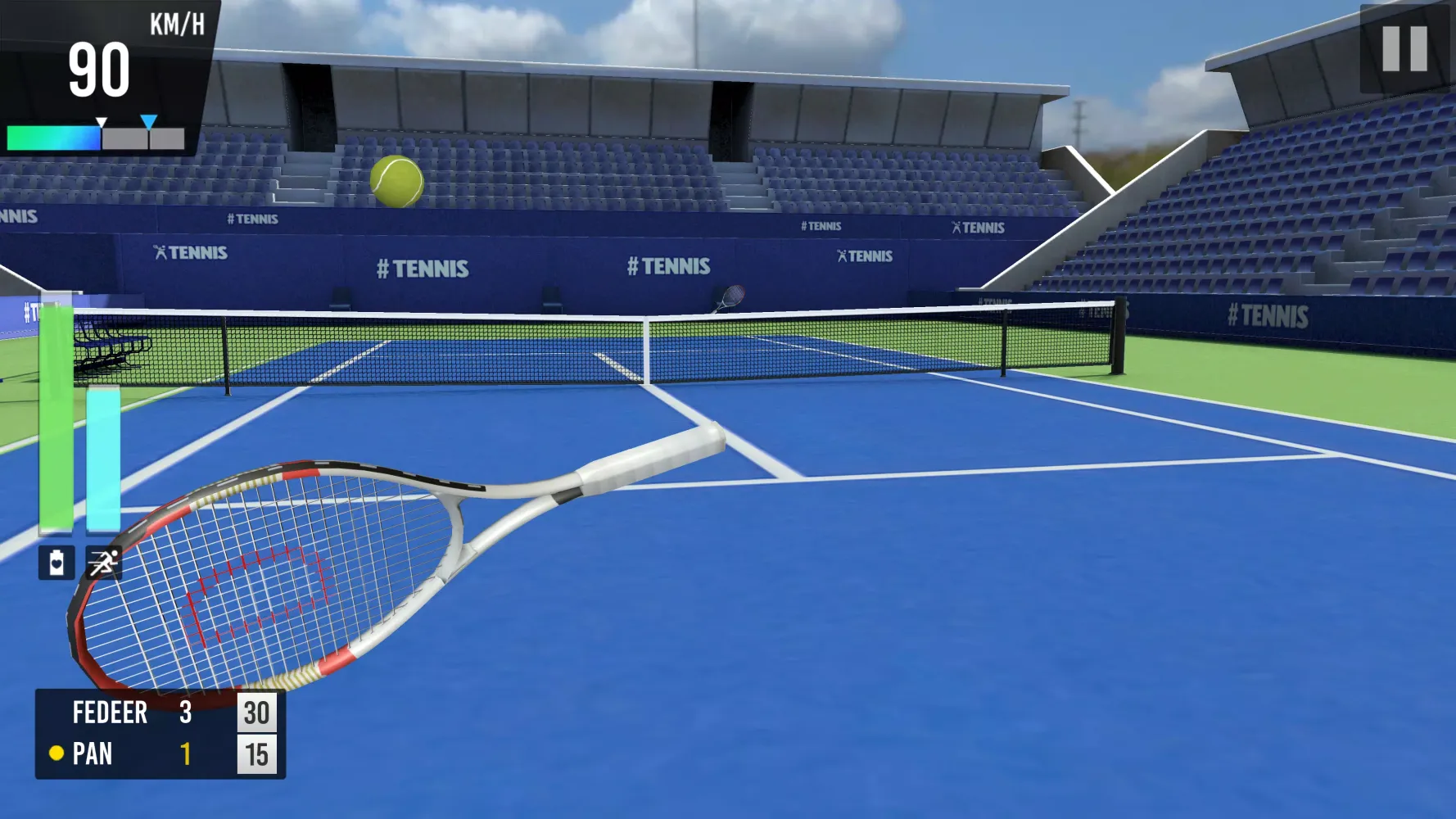 #Tennis Ekran Görüntüleri