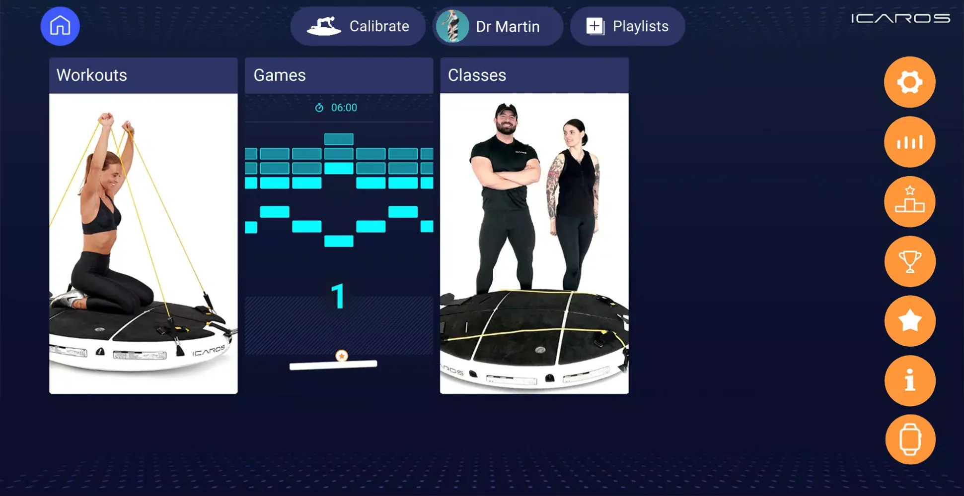 تصاویر ICAROS App