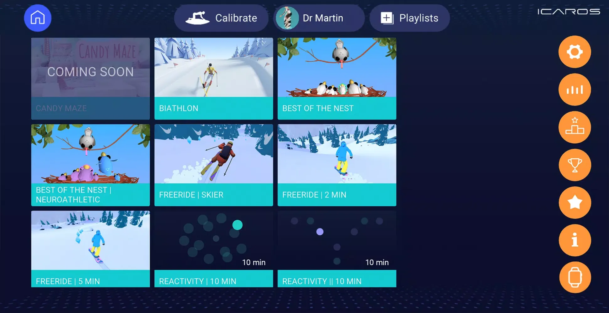تصاویر ICAROS App
