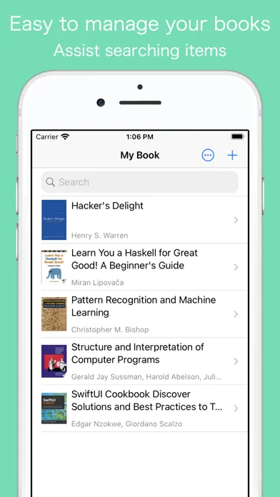 Captures d'écran de Booker - Book Manager