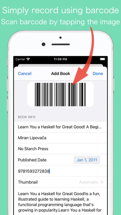 Captures d'écran de Booker - Book Manager