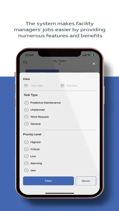 CAFM IMS Screenshots