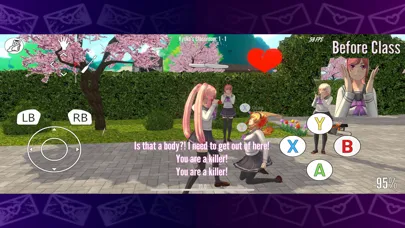 Tangkapan layar Lethal Love: a Yandere game