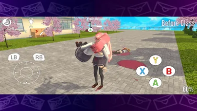 Tangkapan layar Lethal Love: a Yandere game